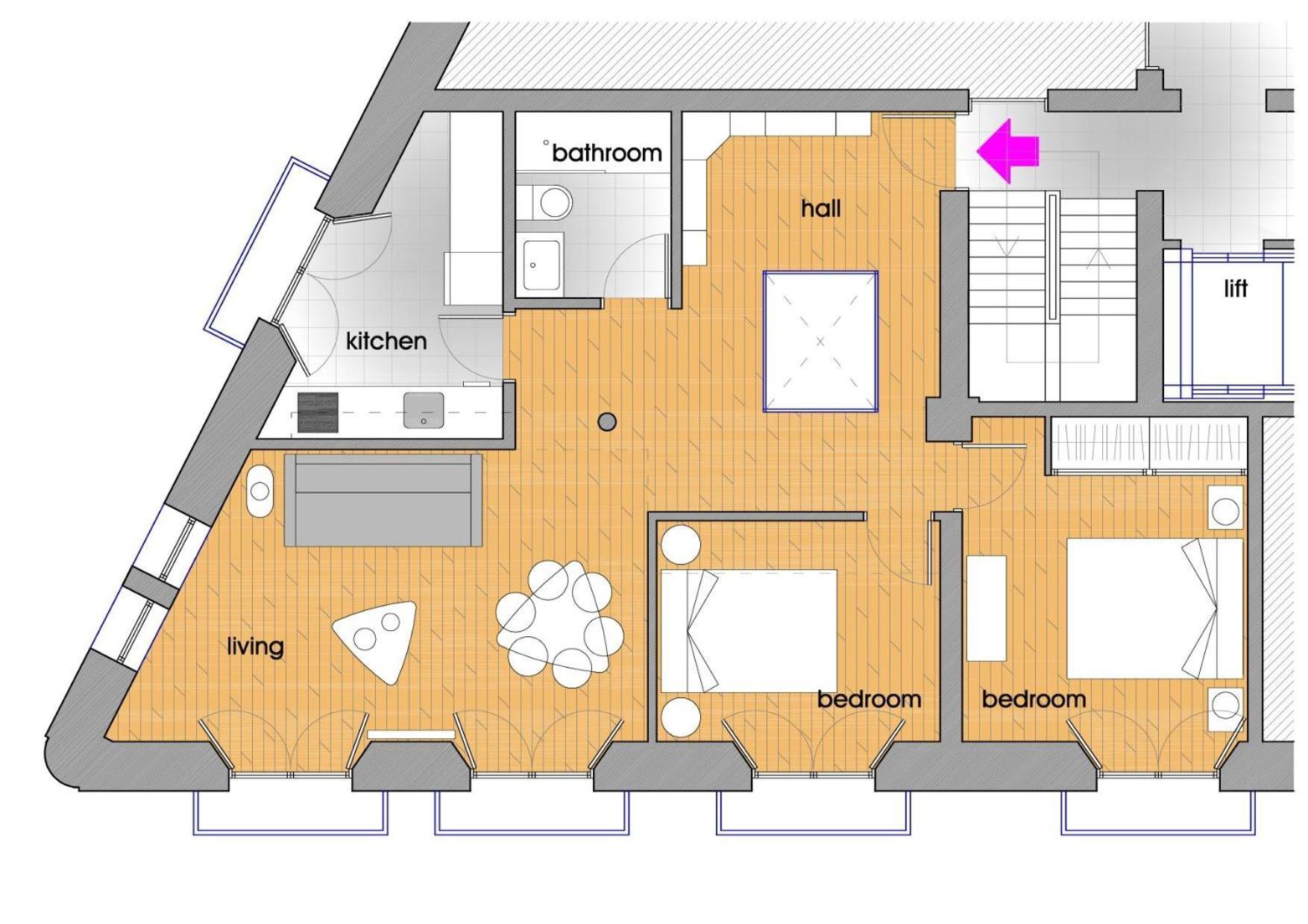 Homeyseville-Luxury Apartment Arenal 6 Pax, Parking Optional Buitenkant foto